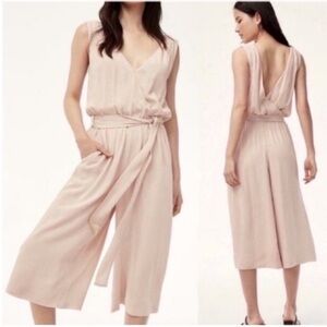Babaton Aritzia Maximillian wide leg Jumpsuit